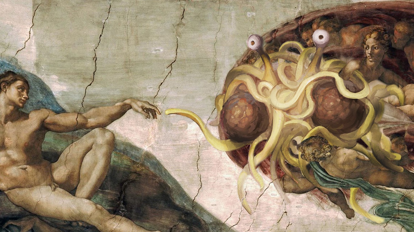 Flygande spagettimonster
