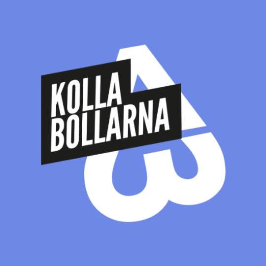 Logotyp för KOLLA BOLLARNA
