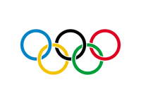 Logotyp för Olympiska spelen