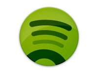 Logotyp för Spotify