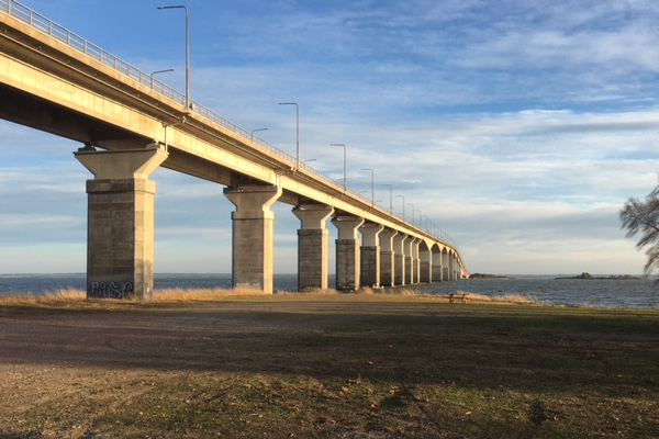 Ölandsbron sett underifrån Ölandsbron sett underifrån