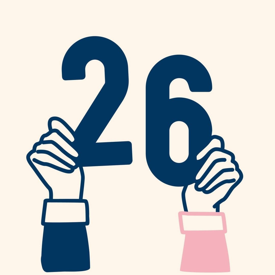 Logotyp för 26