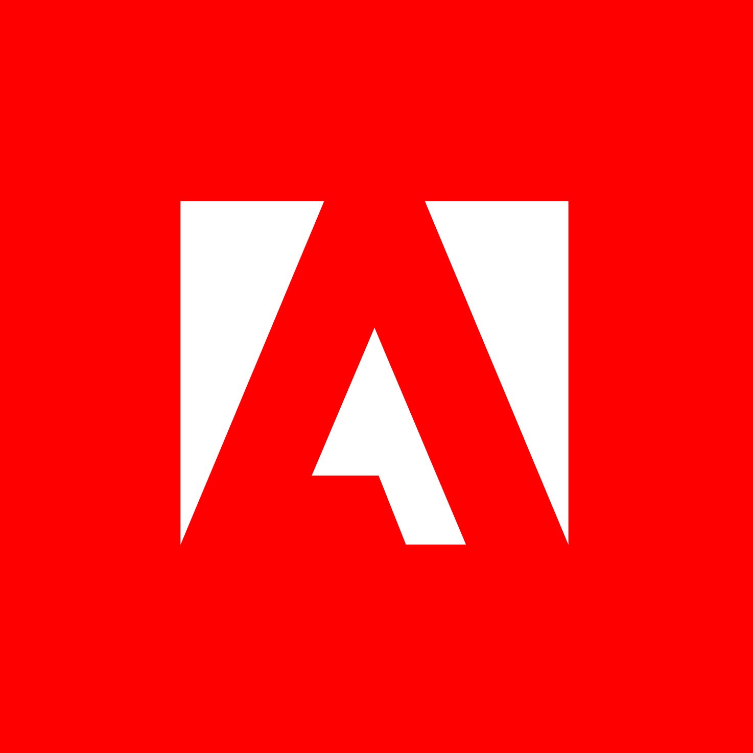 Logotyp för Adobe