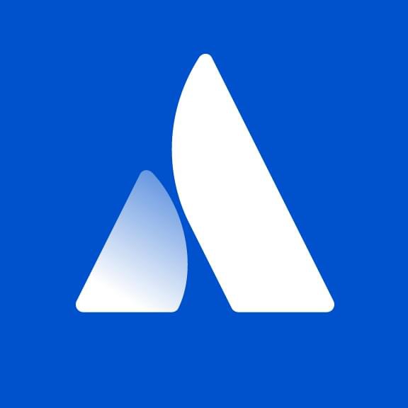 Logotyp för ATLASSIAN