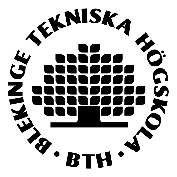 Logotyp för BTH - BLEKINGE TEKNISKA HÖGSKOLA Logotyp för BTH - BLEKINGE TEKNISKA HÖGSKOLA