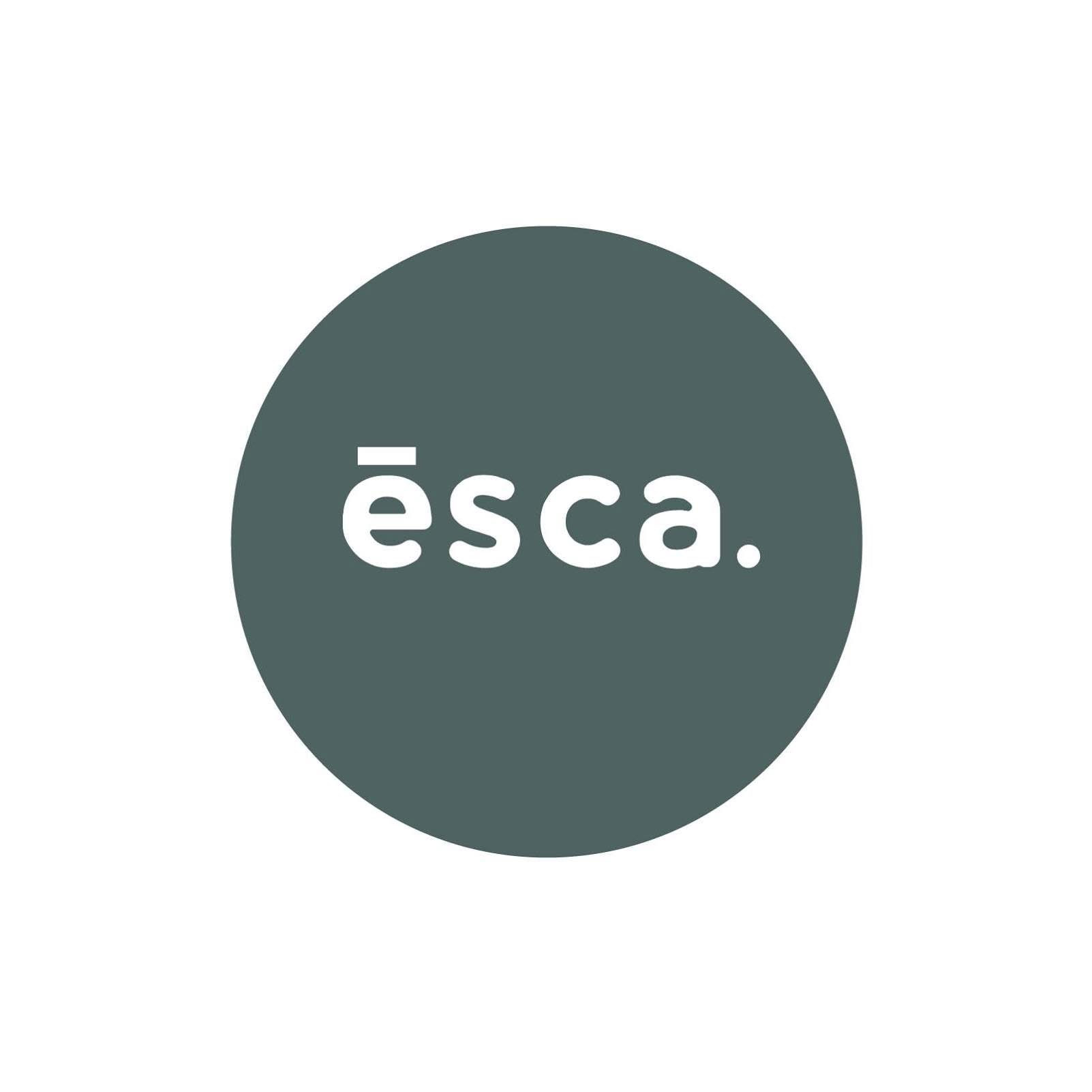 Logotyp för esca. Logotyp för esca.