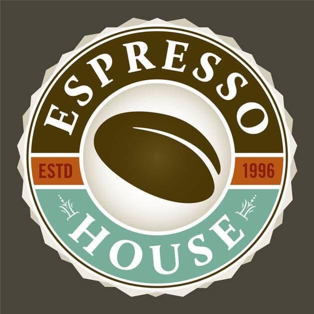 Logotyp för EH - Espresso house