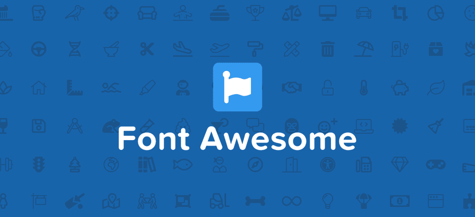 Font awesome logotyp