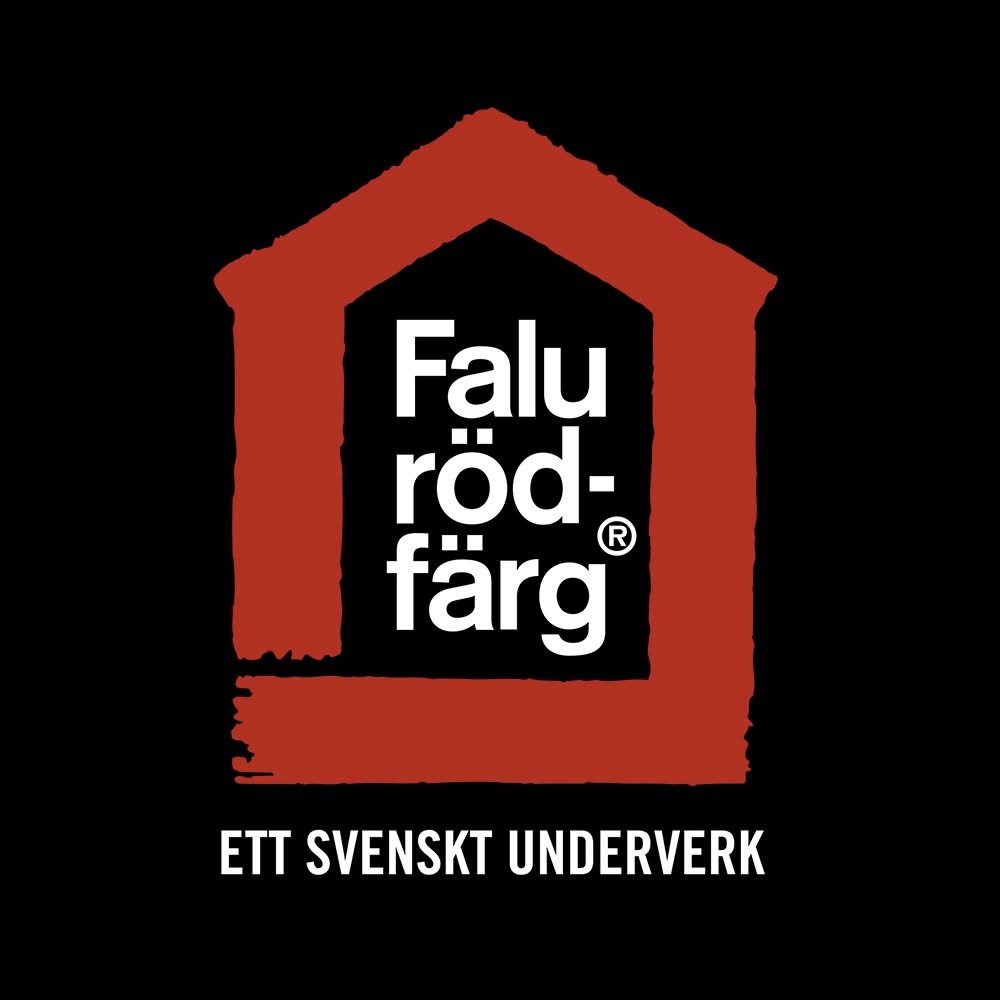 Logotyp för Falu rödfärg ® Logotyp för Falu rödfärg ®