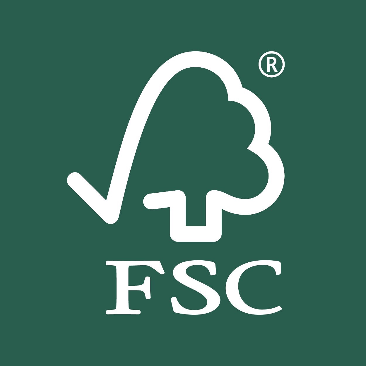 Logotyp för FSC - Forest Stewardship Council ®