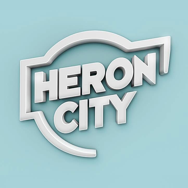 Logotyp för HERON CITY