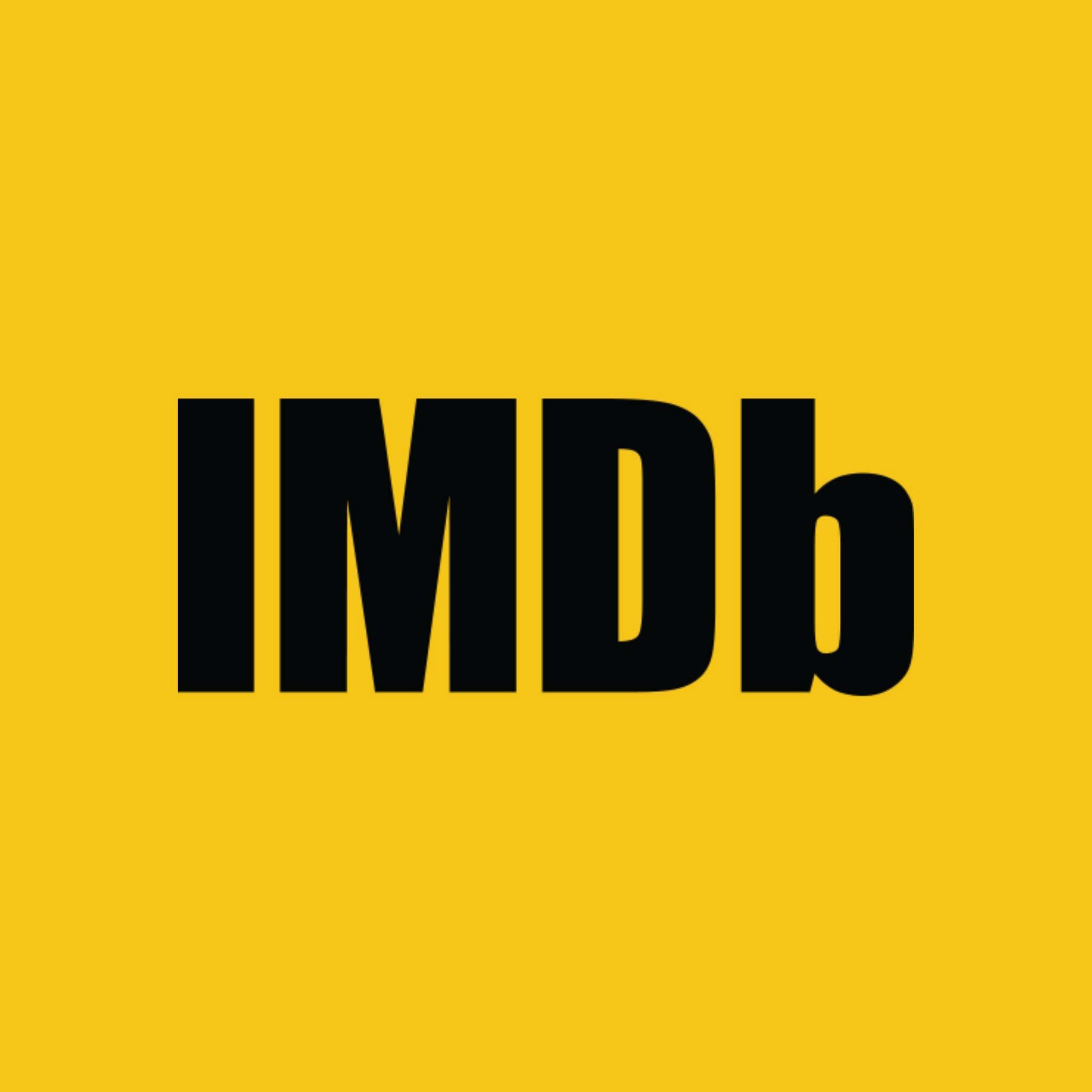Ikon med logotyp för IMDb