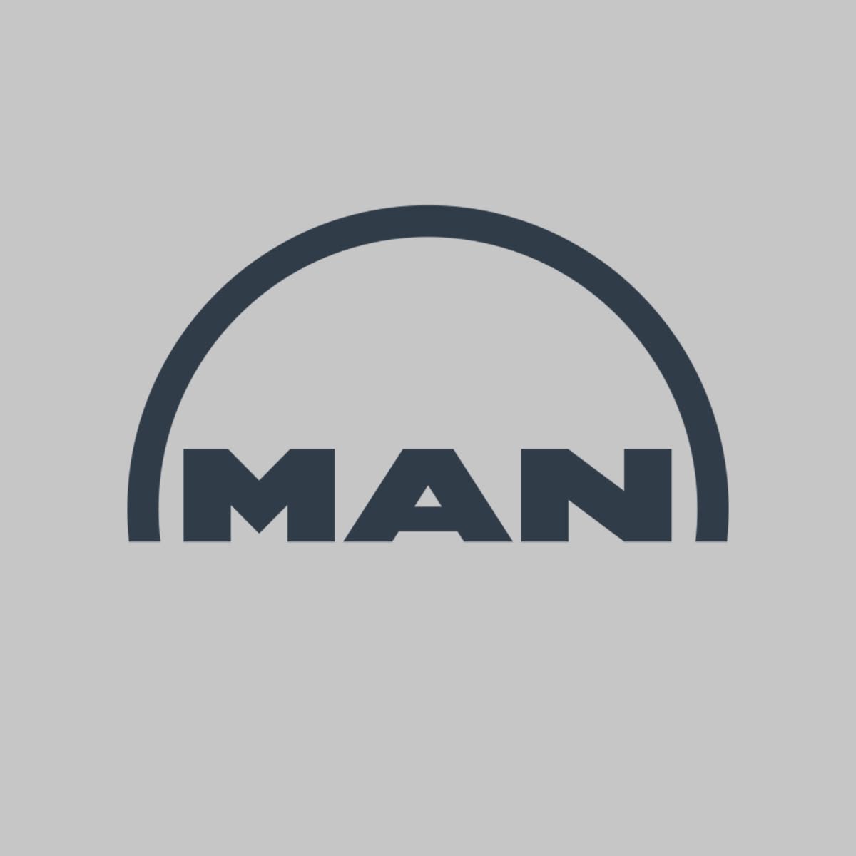 Logotyp f&ouml;r MAN - Maschinenfabrik Augsburg-N&uuml;rnberg