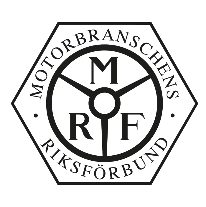 Logotyp för MRF - Motorbranchens riksförbund