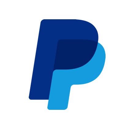 Ikon med logotyp för Paypal