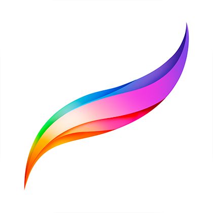 Ikon med logotyp för Procreate Pocket