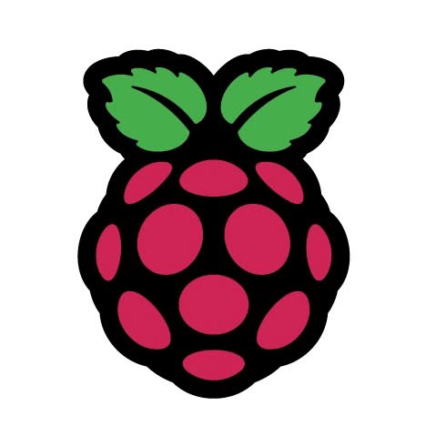 Logotyp för Raspberry Pi