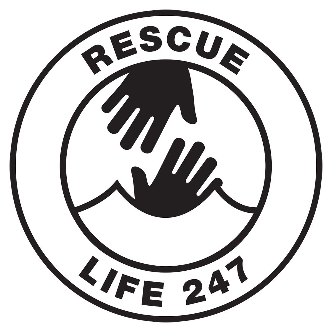 Logotyp för RESCUE LIFE 247 Logotyp för RESCUE LIFE 247
