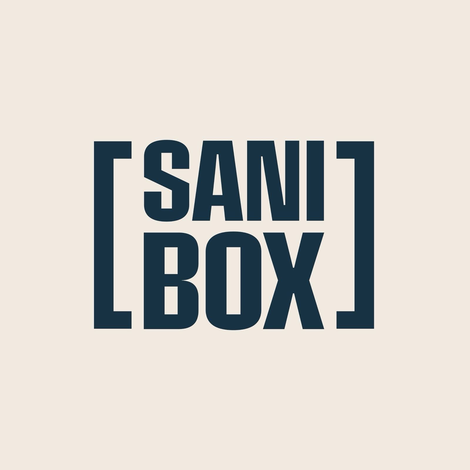 Logotyp för SANIBOX