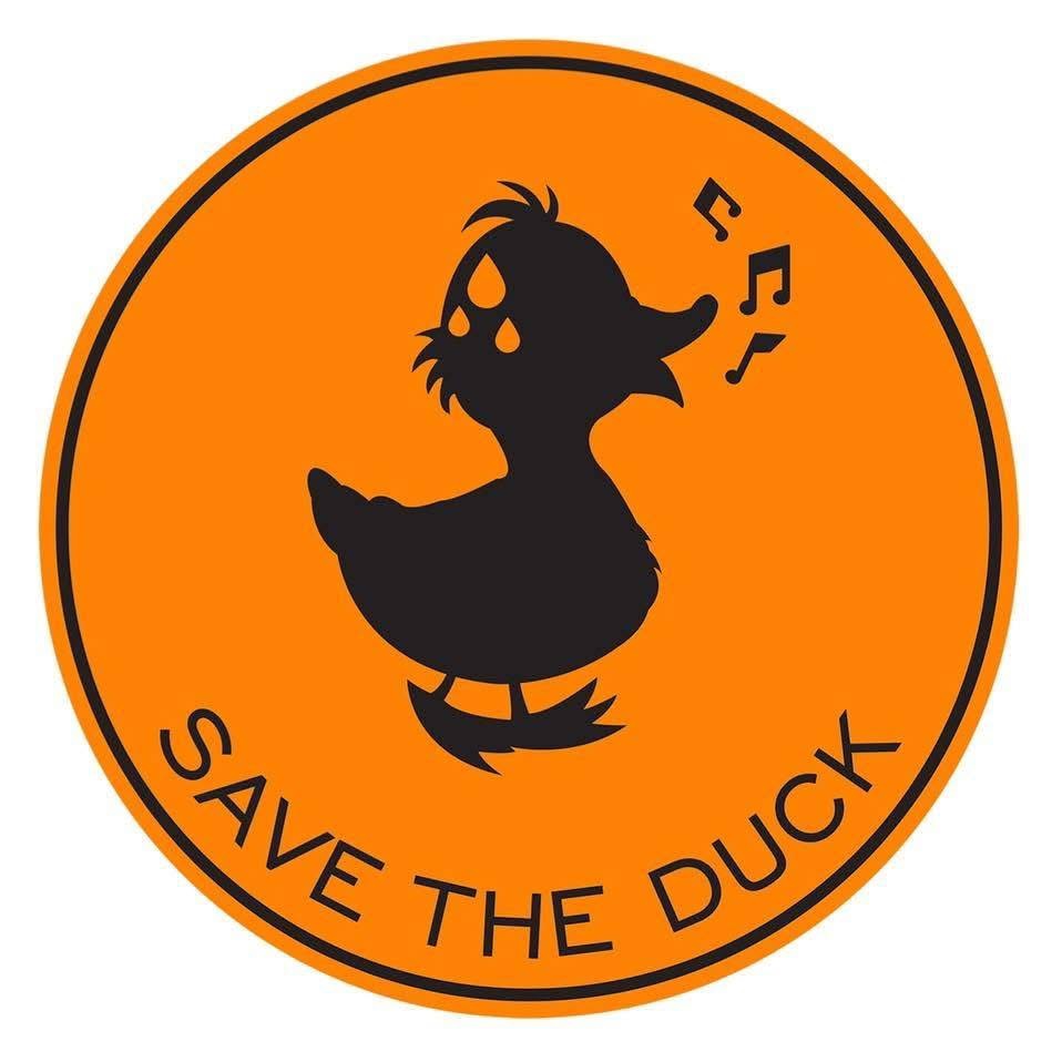 Logotyp för SAVE THE DUCK Logotyp för SAVE THE DUCK
