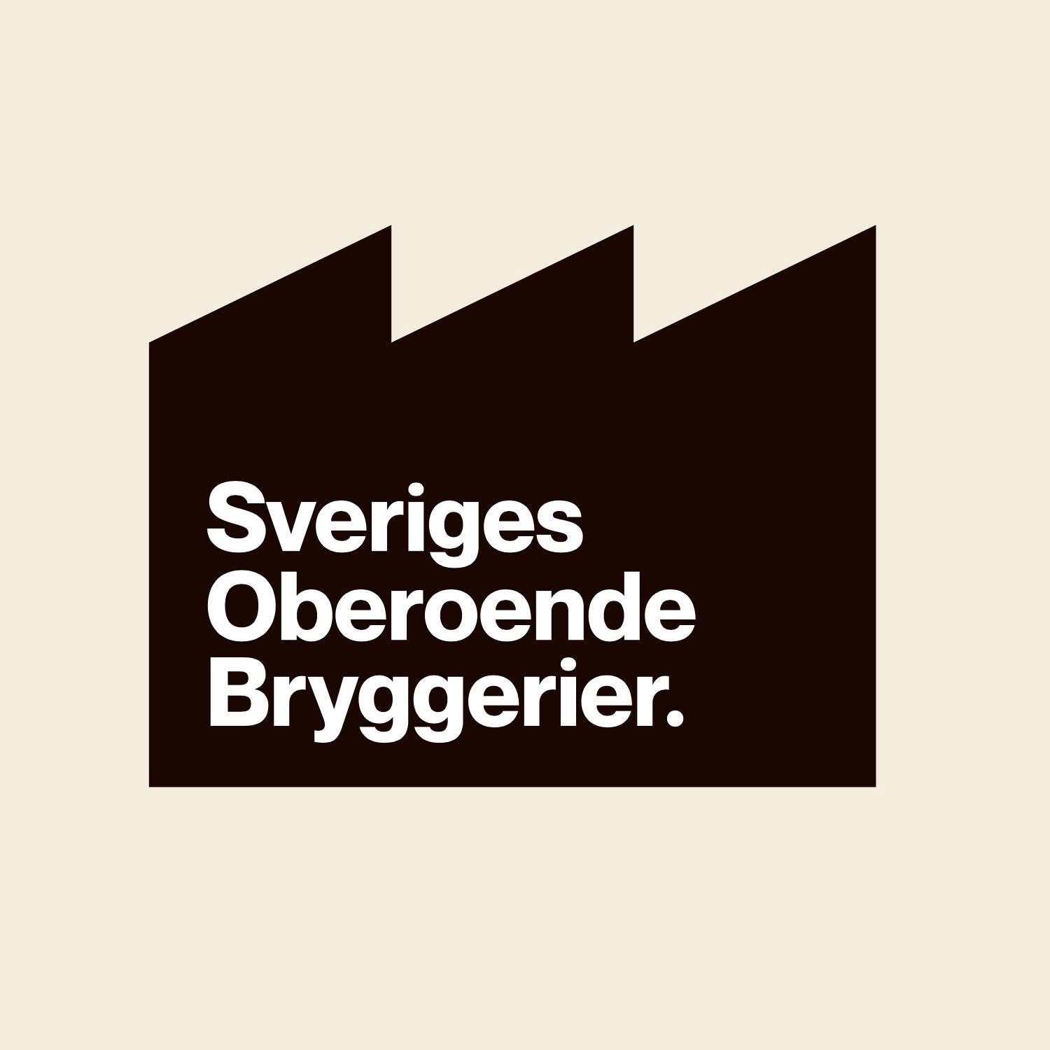 Logotyp för Sveriges Oberoende Bryggerier. Logotyp för Sveriges Oberoende Bryggerier.