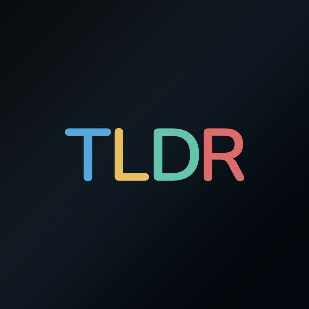 Logotyp för TLDR