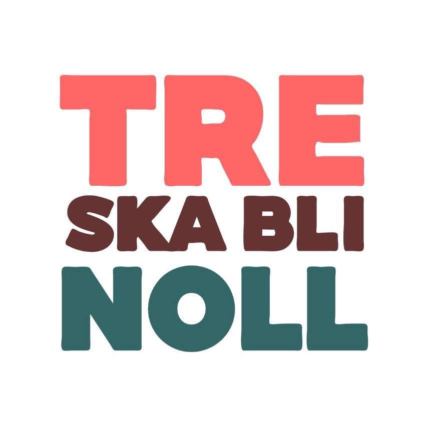 Logotyp för TRE SKA BLI NOLL