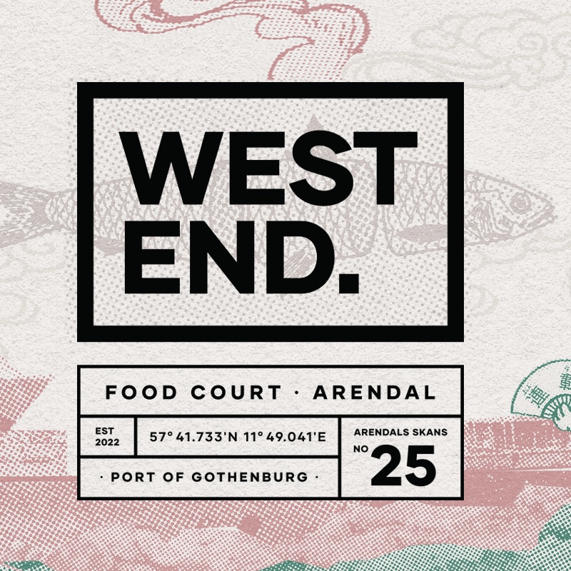 Logotyp för WEST END.